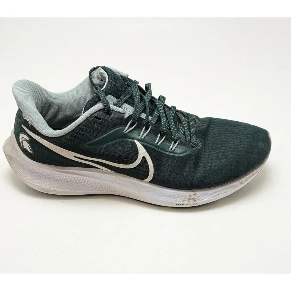 Mens Nike Air Zoom Pegasus 39 Michigan State‎ Green Shoes DR1965-300 Size 8